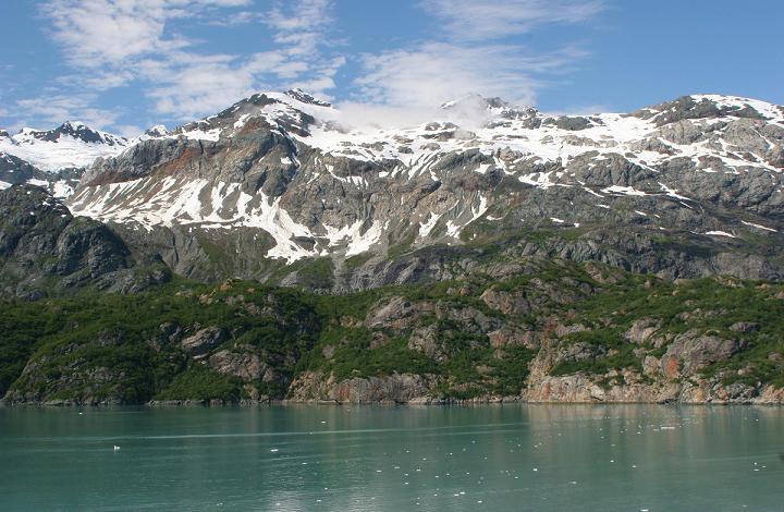 Uno de los increíbles paisajes que se pueden encontrar en el Pasaje Interior de Alaska